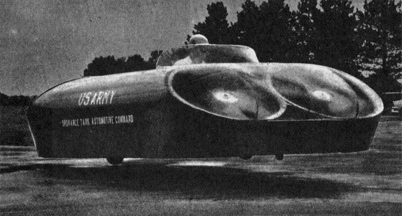 Illustration for article titled 31 Levitating Vehicles From the Dawn of the Hovercraft